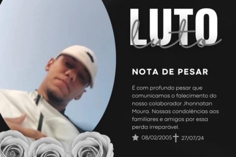 Um jovem identificado como Jhonnatan 19 anos morreu após a motocicleta colidir contra uma vaca em Picos