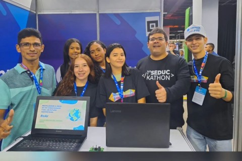 Estudantes Seduc levam projetos inovadores para a Campus Party Nordeste, em Recife