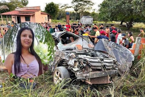Uma mulher morre em grave acidente de carro que deixou mais quatro feridos  no interior do Piauí